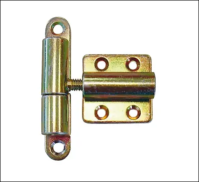 Adjustable Lift Off Paumelle Hinge Set Yellow Passivated • £5.70