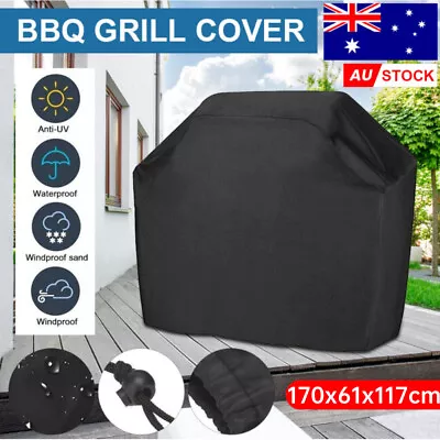 BBQ Cover 2 Burner Outdoor UV Rain Dust Protector Gas Charcoal Barbecue Grill • $18.99