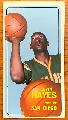 1970 Topps Elvin Hayes THE BIG E #70 San Diego Rockets HOF • $5.99