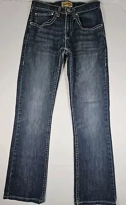 Wrangler 20X Mens Jeans  Western Cowboy Boot Cut  Thick Stitch 28x32 • $22.88