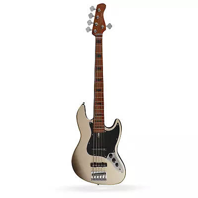 Sire Marcus Miller V5 J 5-String Bass Champagne Gold Metallic Roasted Maple • $641