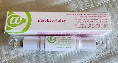 MARY KAY At Play EYE SHADOW Liner CRAYON 084189 Mint To Be NEW Box Eye Make Up • $10.95