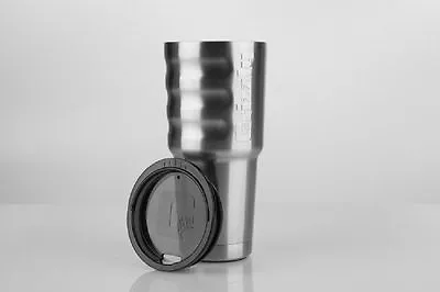 New Grizzly Grip Cup 32 Oz Vacuum Insulated Brushed Stainless Steel • $19.99