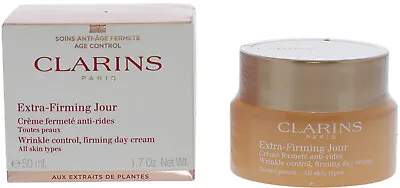 £29.95 • Buy Clarins Extra Firm Jour Wrinkle Control Firming Silky Day Cream For AllSkin 50m.
