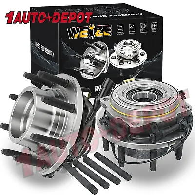 2 Front Wheel Bearing Hubs Fit For Ford F-250 F-350 SD2005-2010 4x4 HD DESIGN • $229.49
