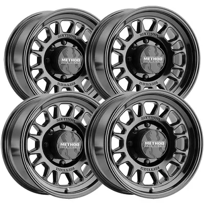 (Set Of 4) Method MR318 18x9 8x6.5  +18mm Gloss Black Wheels Rims 18  Inch • $1195.96