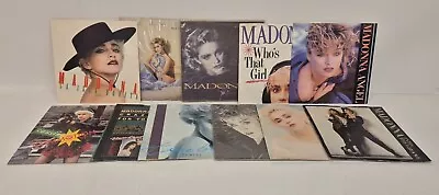 11 X Madonna 7  Vinyl Single Bundle Material True Angel La Isla Papa Crazy Vg/vg • £39.99