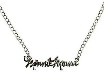 Minnie Mouse Scribble Name Necklace In Presentation Box  • £13.99