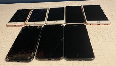 $14.50 • Buy Bulk Lot Iphones 6 6s 7 8 Faulty Not Working A1586 A1687 A1688 A1788 A1863