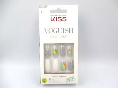 Kiss FV02 Afterglow Voguish Fantasy Super Adhesive Press-on Nails - 28 Pack  • $10.95