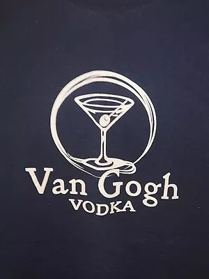 Van Gogh Vodka T Shirt Adult Size XL Vguc  • $15.99