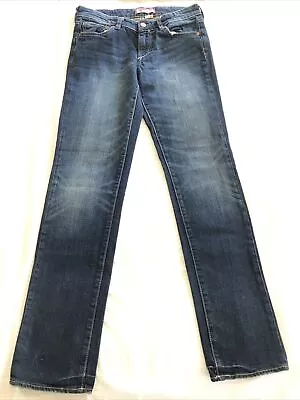 H&M Original Fit Blue Stretch Jeans Size 27x31. Pockets Zip • $11.92