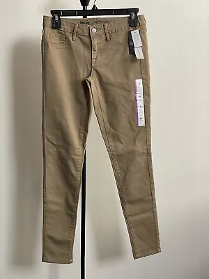 Mossimo Denim Women’s Beige Jeggings Size 0 | Super Stretchy | Mid-Rise | NWT • $14.99