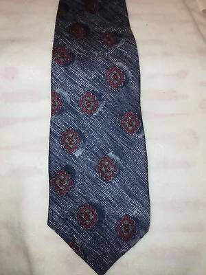 Caumont Extra Long 64  Red Blue Pattern Neck Tie • $8.90