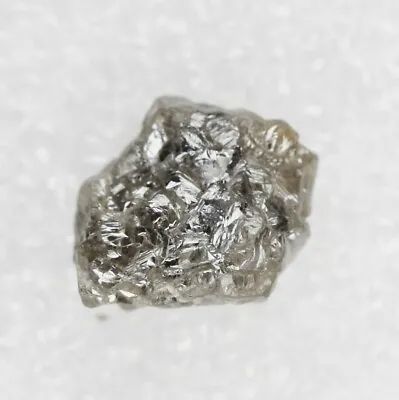 1.60 Ct Natural Grey Rough Diamond Natural Uncut Diamond Raw • £42.35