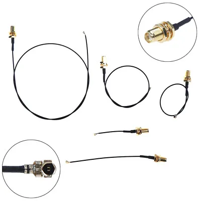 U.FL To SMA Female Connector Antenna Wifi 1.13 Pigtail Cable Ipx To Sma Co C4 • $1.57