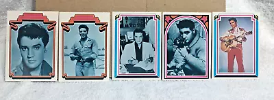 Elvis Facts Collectible Boxcar Enterprises Inc. 1978 Cards 25-29 • $9.25