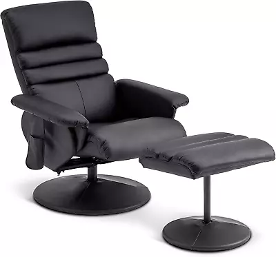 Recliner With Ottoman Reclining Chair With Massage 360 Swivel Living Room Chai • $337.99