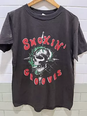 Vtg 90s Smokin Grooves Rap Hip Hop Raptees Fugees Cypress Hill Concert T Shirt M • $9.99