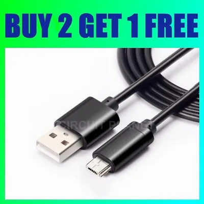 Micro USB Charger Cable 1M 2M 3M Long High Speed Data Sync Fast Charging Lead • £2.49