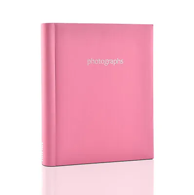 £8.49 • Buy Pink Large Self Adhesive 20 Sheets 40 Sides Photo Albums For Ideal Gift- SM40PK