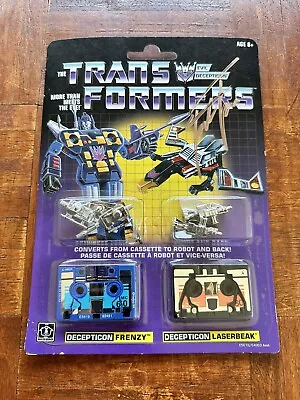 Transformers G1 Autographed Frank Todaro Laserbeak Frenzy Reissue Originals MOSC • $200