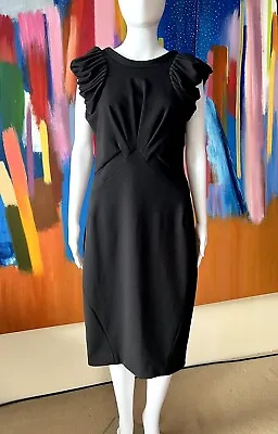 Zac Posen For Target Australia Size 14 Sleeveless Dress Black Polyester 2008 • $12.87