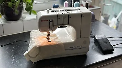 Janome Coverpro 1000 CP Coverstitch Sewing Machine + Accessories • £400