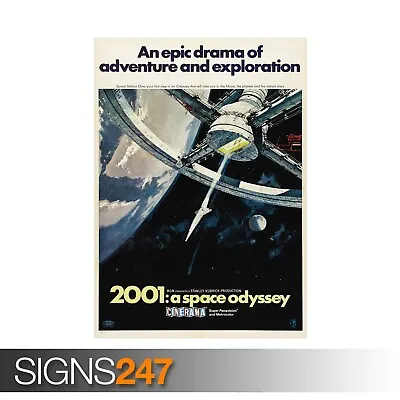 2001 A SPACE ODYSSEY (ZZ071) STANLEY KUBRICK POSTER Photo Poster Print Art • £6.25