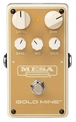 Mesa Boogie GOLDMINE California High Gain Guitar Effect Pedal • $209