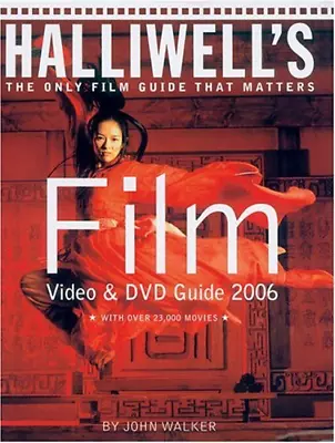 Halliwell?s Film Video And DVD Guide 2006 • £4.43