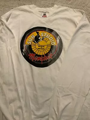 Vintage Sun Record Studio Memphis Tennessee T Shirt Xl  • $24.99