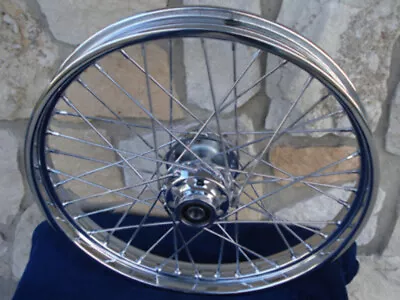 Bike Builders Quality 21x2.15  40 Spoke Front For Harley Softail Dyna Wide Glide • $249