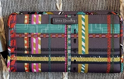 Vera Bradley Classic Plaid Midtown RFID Wallet NWT • $14