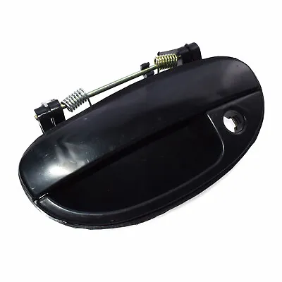 Exterior Door Handle For Daewoo Nubira 99-02 Front Driver Smooth Black 96308042 • $13.62