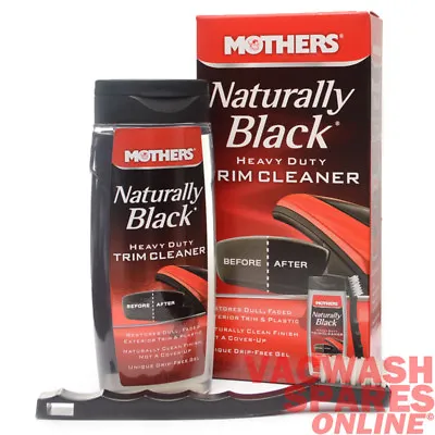 Mothers Naturally Black Trim Cleaner And Restorer -back To Black - Vinyl Plastic • $17.98