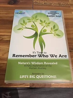 Vibes Up It's Time To Remember Who We Are Video Workshop DVD • $7.36