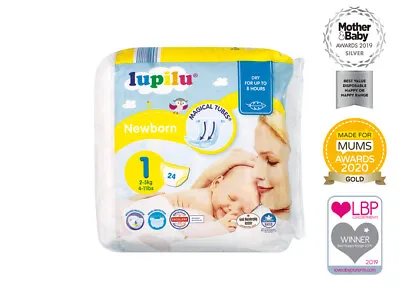 Lupilu Size 1 Newborn Nappies 24 Pack • £2.29