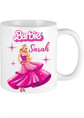 £9.99 • Buy Personalised Barbie Princess Characters Birthday Mug