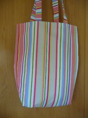 NEW Handmade Bag  (17  X 13 ) Fully Lined With Calico;  Multi Coloured • £4.50