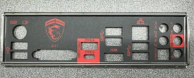  OPEN BOX  [MSI Gaming] [Atx Io Shield Backplate] [e21-7977010-c22 Motherboard • $6.88