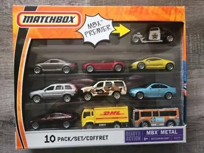 Matchbox 2005 MBX Metal 10 Pack With MBX Premier Black Police 33 Ford Coupe  • $17.50