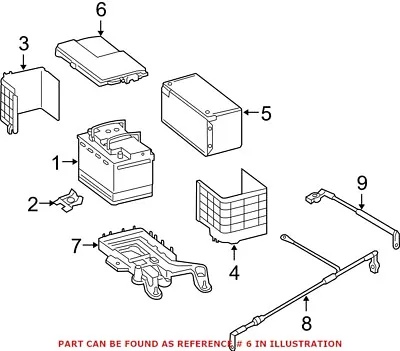 Genuine OEM Battery Cover For Volkswagen 3C0915443A • $40.54