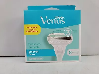 Gillette Venus Smooth Sensitive Women's Razor Blade Refills - 8ct • $17.99