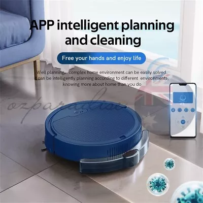 3 IN 1 Robot Vacuum Cleaner Sweep Wet Mopping Carpet Floors Smart Robot APP WIFI • $158.60