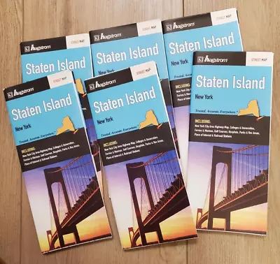 LOT Of  6 Hagstrom Map | Street Map | Staten Island | New York - BRAND NEW • $21