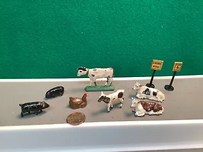 Vintage Lot HO Scale Metal Figures Train Layouts • $8