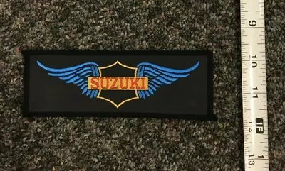 $14.95 • Buy PATCH- Vintage 1980’s SUZUKI Motorcycle Patch- Embroidered- NOS 