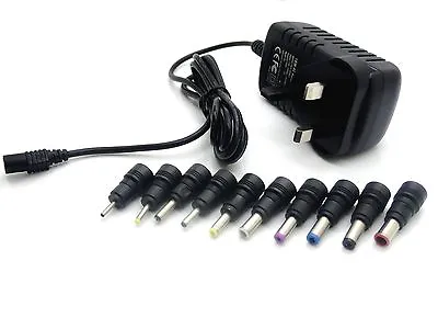 9V 1.5A Mains AC-DC Adaptor Power Supply Charger For Model 1512 For Tablet PC • £10.99