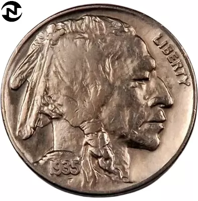 1935-D Buffalo Nickel ~ Borderline Uncirculated (AU++) ~ 1 Coin • $24.98